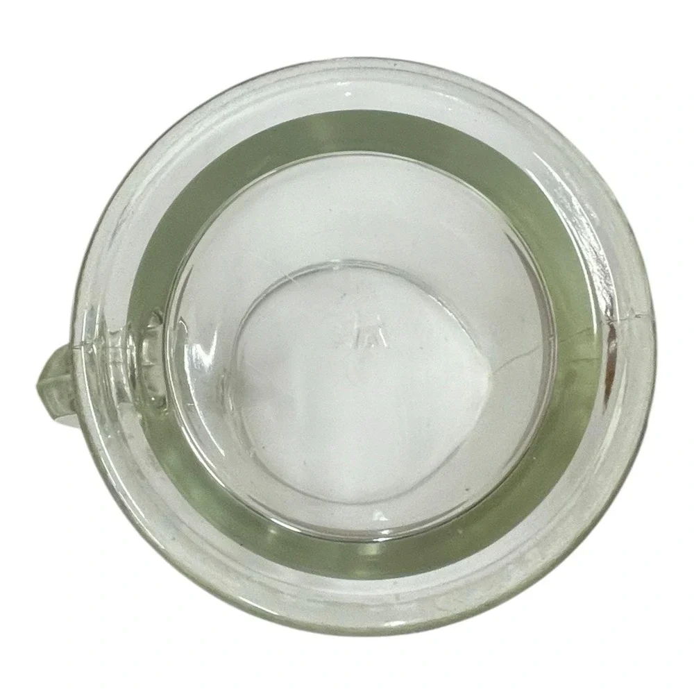 Hazel Atlas Clear Heavy Solid Glass Water‎ Pitcher